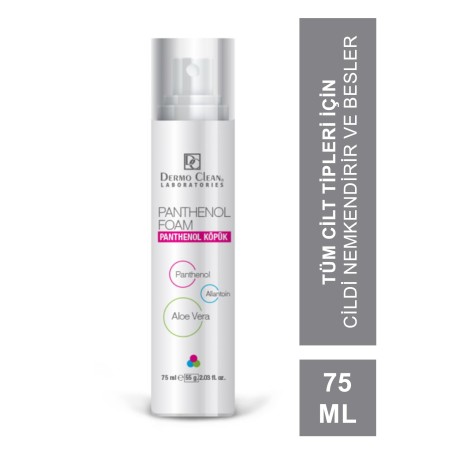 Dermo Clean Panthenol Foam Nemlendirici Köpük 75 ml