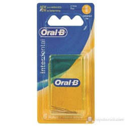 Oral B Arayüz Fırça Başı Yedeği - Düz