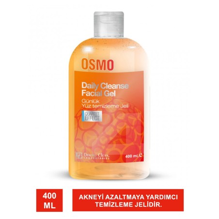 Dermo Clean OSMO Daily Cleanse Facial Gel Günlük Yüz Temizleme Jeli 400 ml