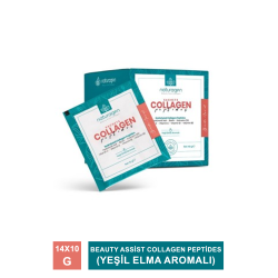 Naturagen Beauty Assist Collagen Peptides ( Yeşil Elma Aromalı ) 14 x 10 g Saşe