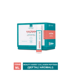 Naturagen Beauty Assist Collagen Peptides ( Şeftali Aromalı ) 15 x 40 ml Shot