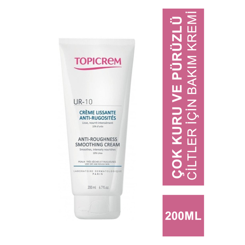 Topicrem UR-10 Anti-Roughness Smoothing Cream 200 ml