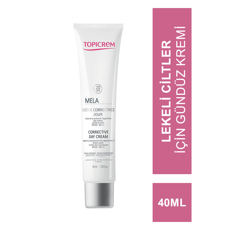 Topicrem Mela Corrective Day Cream Spf20 ( Leke Karşıtı Gündüz Kremi ) 40ml