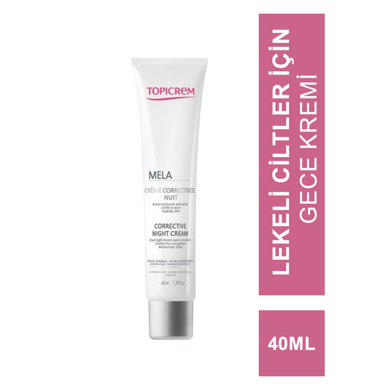 Topicrem Mela Corrective Night Cream ( Leke Karşıtı Gece Kremi ) 40ml
