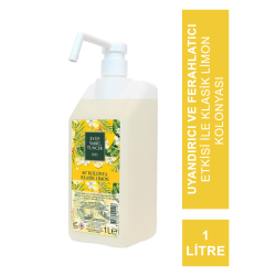Eyüp Sabri Tuncer 80° Klasik Limon Kolonyası 1 lt - Sprey Başlıklı