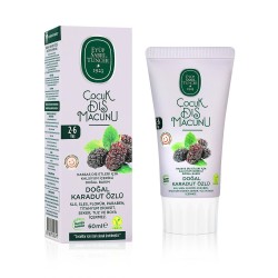 Eyüp Sabri Tuncer Doğal Karadut Özlü Çocuk Diş Macunu 60 ml
