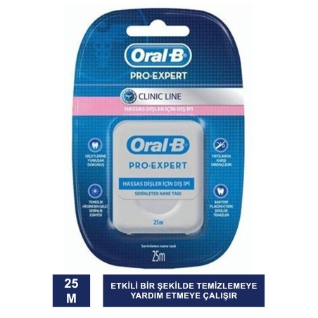 Oral-B Pro Expert Clinic Line Diş İpi Hassas Dişler İçin