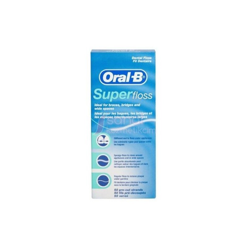 Oral-B Super Floss Diş İpi Oral-B Super Floss Diş İpi