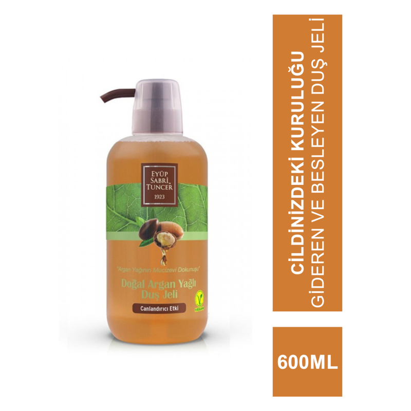 Eyüp Sabri Tuncer Doğal Argan Yağlı Duş Jeli 600 ml