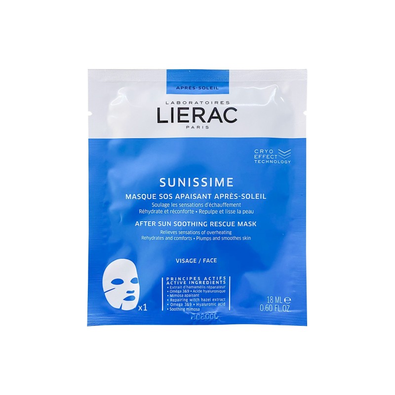Lierac Sunissime After Sun Soothing Rescue Mask 18 ml Güneş Sonrası Nemlendirici ve Yatıştırıcı Maske Lierac Sunissime After Sun Soothing Rescue Mask 18 ml Güneş Sonrası Nemlendirici ve Yatıştırıcı Maske
