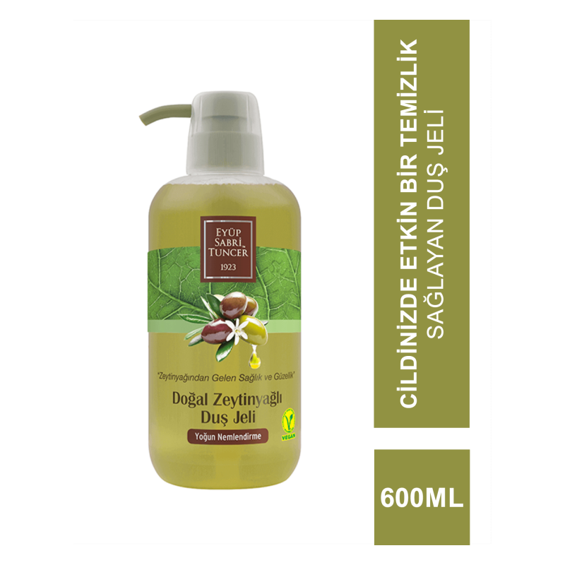 Eyüp Sabri Tuncer Doğal Zeytinyağlı Duş Jeli 600 ml