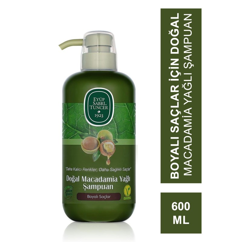 Eyüp Sabri Tuncer Macadamia Yağlı Şampuan 600 ml