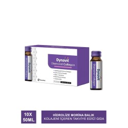 Dynavit Diamond Collagen Sıvı Takviye Edici Gıda 10 x 50 ml