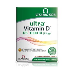 Vitabiotics Ultra Vitamin D3 1000 IU 96 Tablet