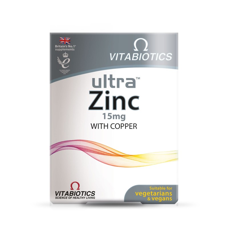Vitabiotics Ultra Zinc 15mg 60 Tablet