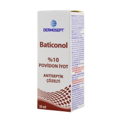 Dermosept Baticonol Antiseptik Çözelti 30 ml