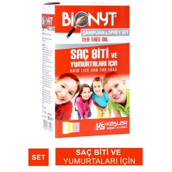 Bionyt Bit Spreyi 100 ml + Bionyt Tea Tree Oil Bit Şampuanı 100 ml Kofre