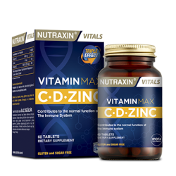 Nutraxin Vitamin Max C.D.Zinc 60 Tablet