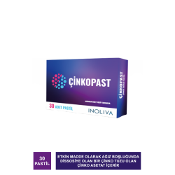 Inoliva Çinkopast Orman Meyveli 30 Pastil