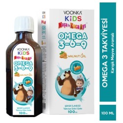 Voonka Maşa ile Koca Ayı Omega 3-6-9 Walnut Oil 100 ml
