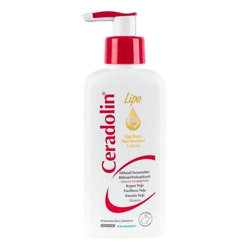 Ceradolin Lipo Yağ Bazlı Nemlendirici Losyon 200ml Ceradolin Lipo Yağ Bazlı Nemlendirici Losyon 200ml