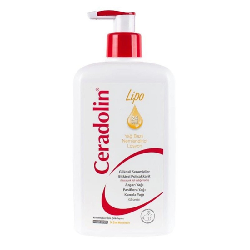 Ceradolin Lipo Yağ Bazlı Nemlendirici Losyon 500ml Ceradolin Lipo Yağ Bazlı Nemlendirici Losyon 500ml