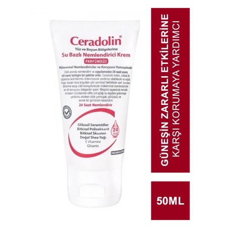 Ceradolin Su Bazlı Nemlendirici Krem 50 ml