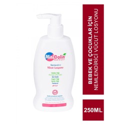Minidolin Bebek & Çocuk Nemlendirici Vücut Losyonu 250ml (S.K.T 11-2024)