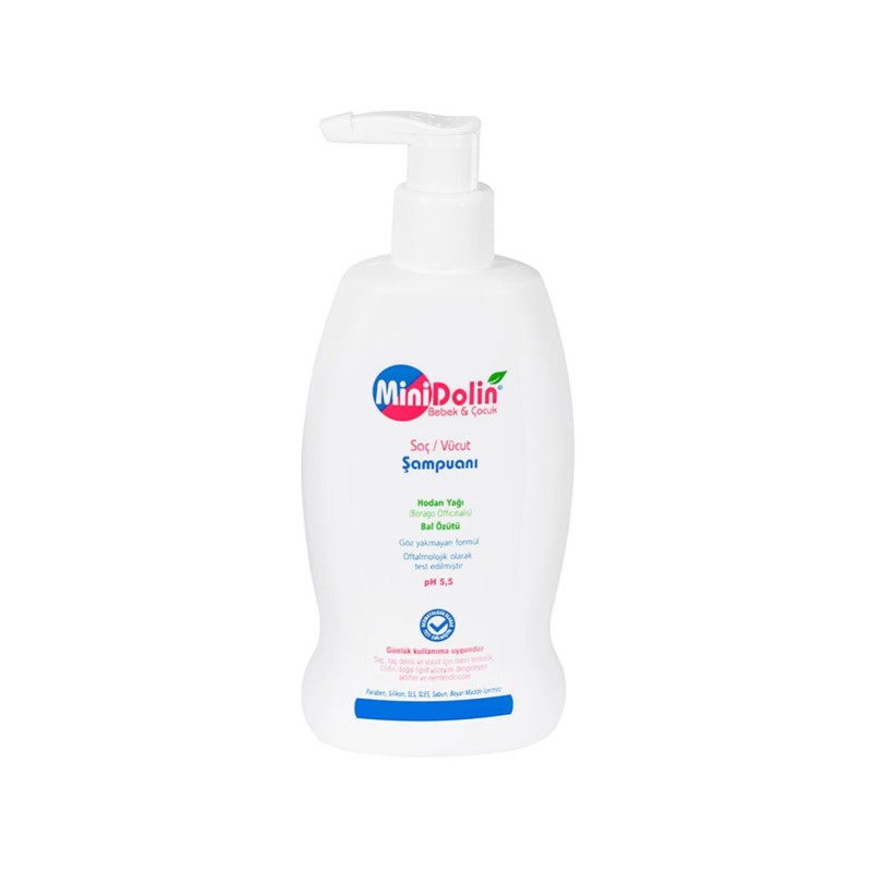 Minidolin Bebek ve Çocuk Saç Vücut Şampuanı 250ml
