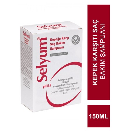 Selyum Anti-Dandruff Kepeğe Karşı Saç Bakım Şampuanı 150ml
