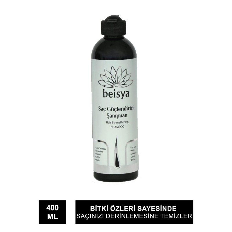 Beisya Saç Güçlendirici Şampuan 400 ml (S.K.T 12-2023)