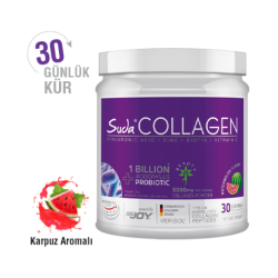 Suda Collagen + Probiyotik Karpuz Aromalı  Toz Kutu 300gr