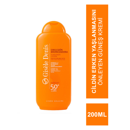 Gisele Denis Sunscreen Lotion Spf50+Güneş Koruma Losyonu 200 ml