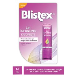 Blistex Lip Infusions Nourish Spf15 ( Pürüzsüz Dudaklar İçin Besleyici Dudak Kremi ) 3.7g