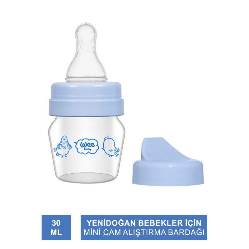 Wee Mini Cam Alıştırma Bardağı Seti 0-6 Ay 30 ml ( 792 )