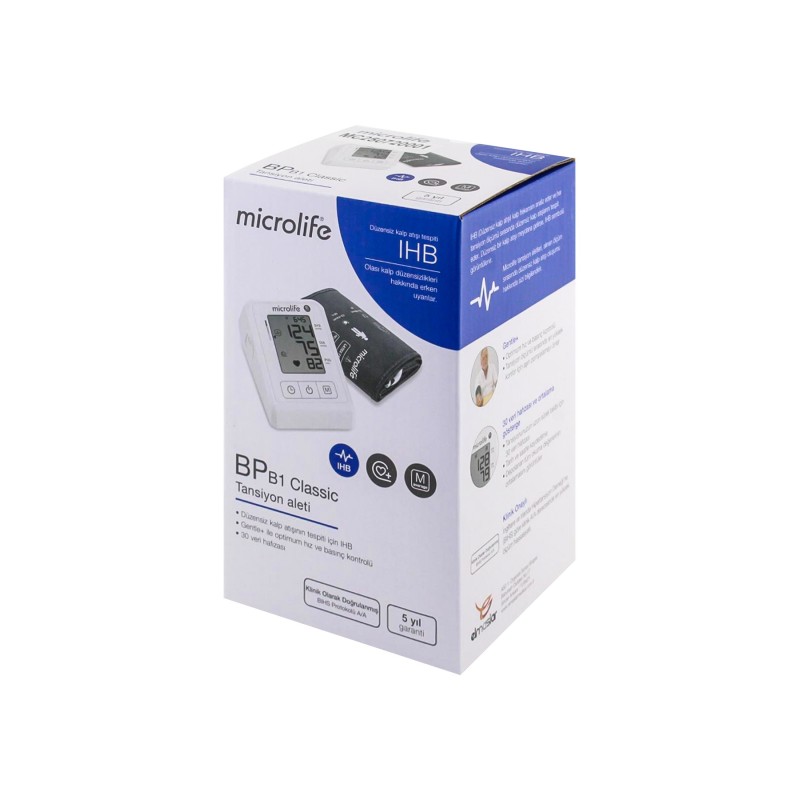Microlife Bp B1 Classic Koldan Ölçer Tam Otomatik Tansiyon Aleti