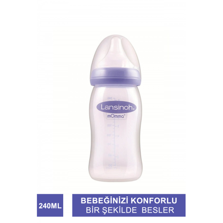 Lansinoh NaturalWave Biberon 240ml