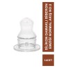 Wee Baby Silikon Damaklı Biberon Emziği Normal Akış No:2 823