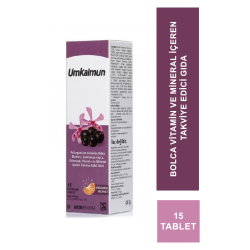 Umkaimun Sardunya Ekstreli Takviye Edici Gıda 15 Efervesan Tablet