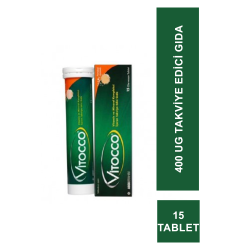 Vitocco Vitamin Mineral İçeren Takviye Edici Gıda 15 Efervesan Tablet