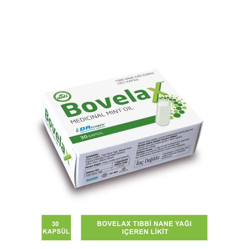 Bovelax Medical Mint Oil 30 Kapsül