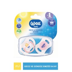 Wee  Baby Gece ve Gündüz Emziği 2'li 0-6 Ay ( 152 )