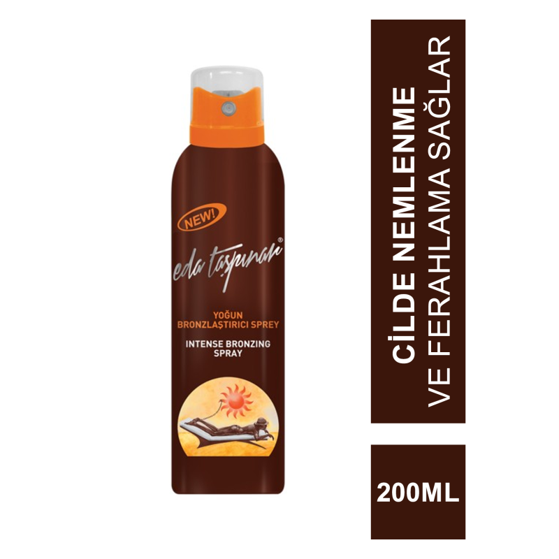 Eda Taşpınar Yoğun Bronzlaştırıcı Sprey 200 ml Eda Taşpınar Yoğun Bronzlaştırıcı Sprey 200 ml