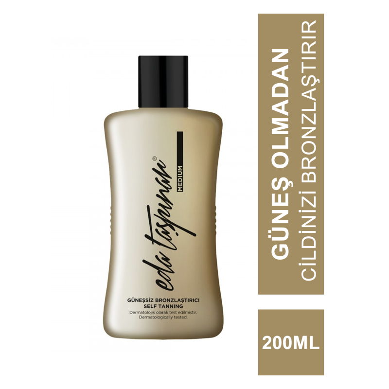 Eda Taşpınar Self Tan Medium Güneşsiz Bronzluk 200 ml Eda Taşpınar Self Tan Medium Güneşsiz Bronzluk 200 ml