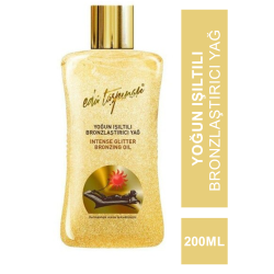 Eda Taşpınar Yoğun Işıltılı Bronzlaştırıcı Yağ 200 ml