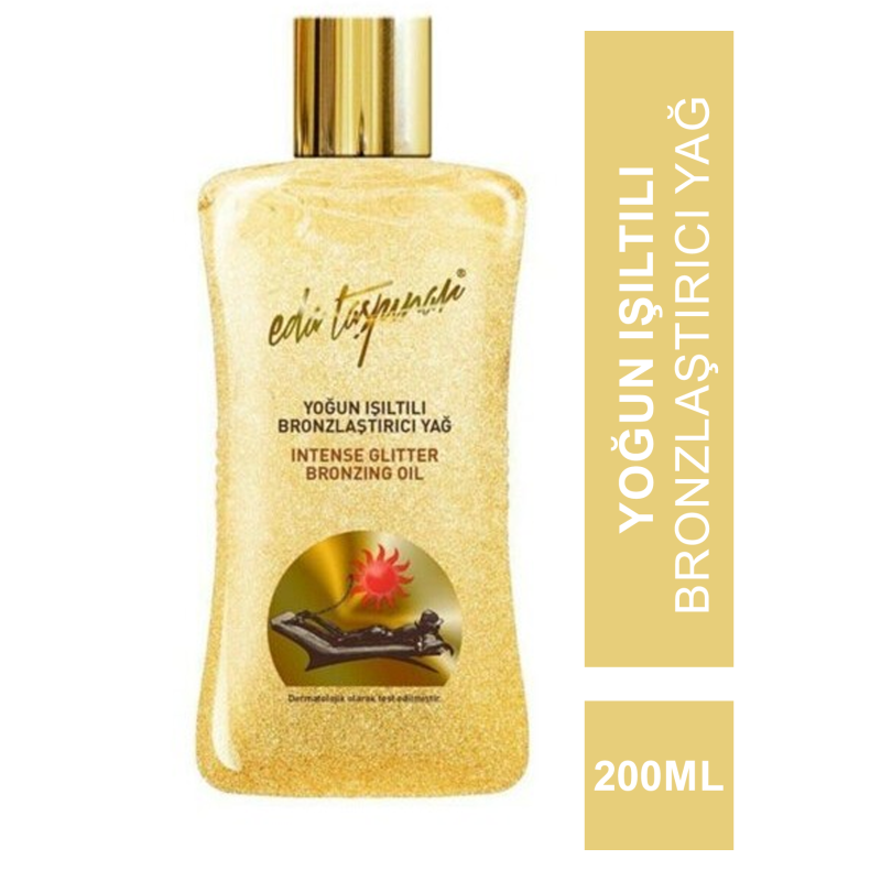 Eda Taşpınar Yoğun Işıltılı Bronzlaştırıcı Yağ 200 ml Eda Taşpınar Yoğun Işıltılı Bronzlaştırıcı Yağ 200 ml