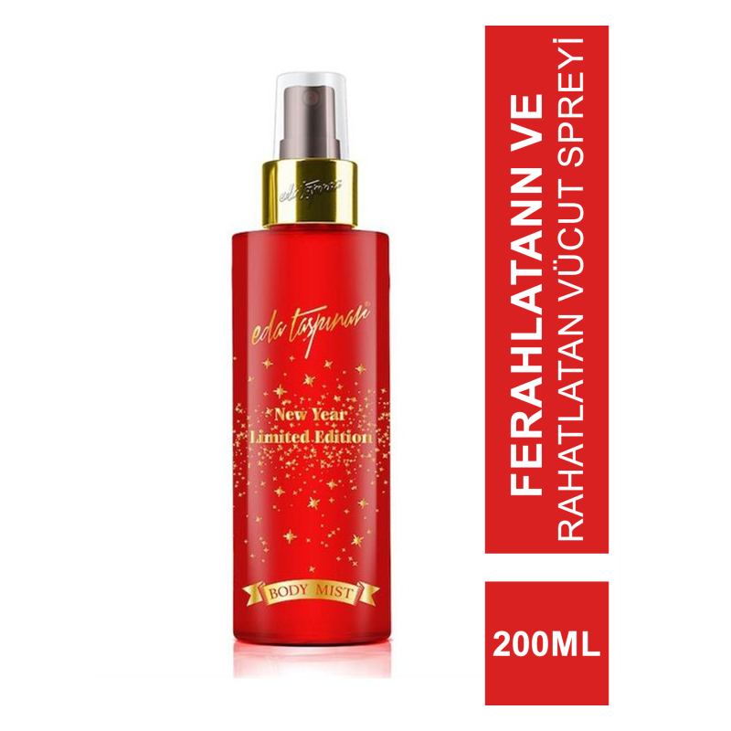 Eda Taşpınar New Year Body Mist Vücut Spreyi 200 ml Eda Taşpınar New Year Body Mist Vücut Spreyi 200 ml