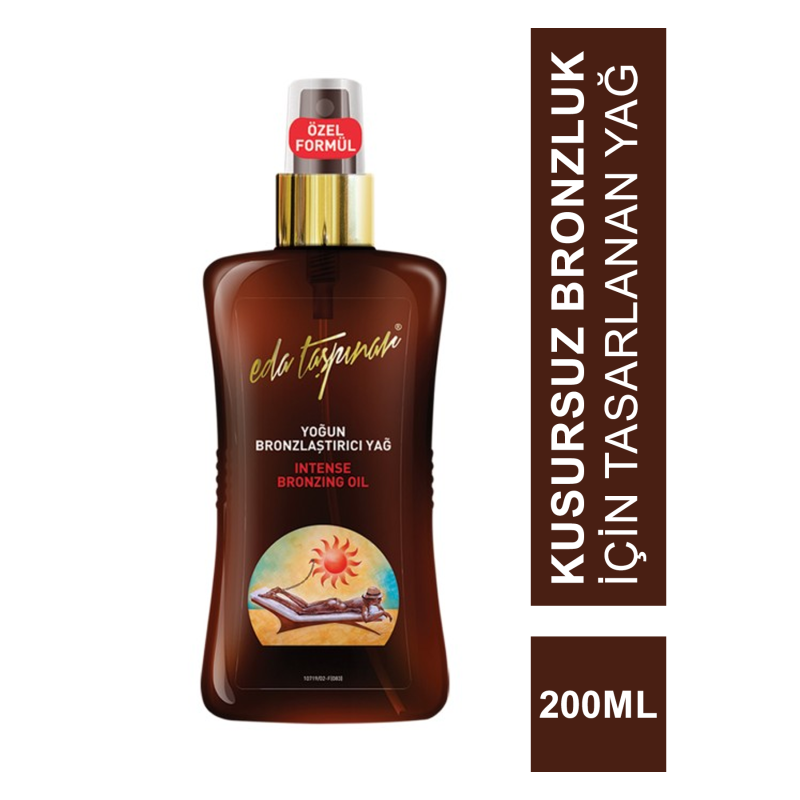 Eda Taşpınar Yoğun Bronzlaştırıcı Yağ Spf0 200 ml