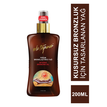 Eda Taşpınar Yoğun Bronzlaştırıcı Yağ Spf0 200 ml