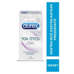 Durex Yok Ötesi Ekstra İnce Ultra Kaygan 10 Prezervatif
